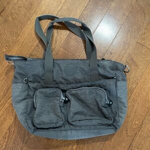 Kipling Gray Tote Bag